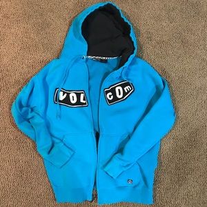 Volcom blue jacket